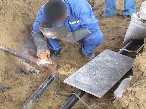 welding-in-trench